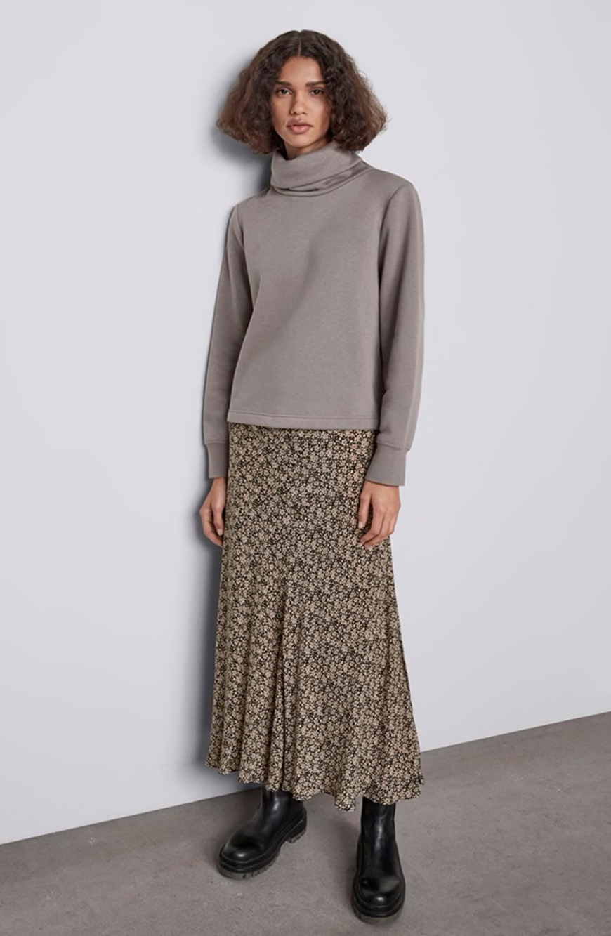 ZARA Floral Maxi Skirt - L
